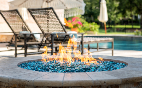 Custom Fire Pits - Pulliam Pools.